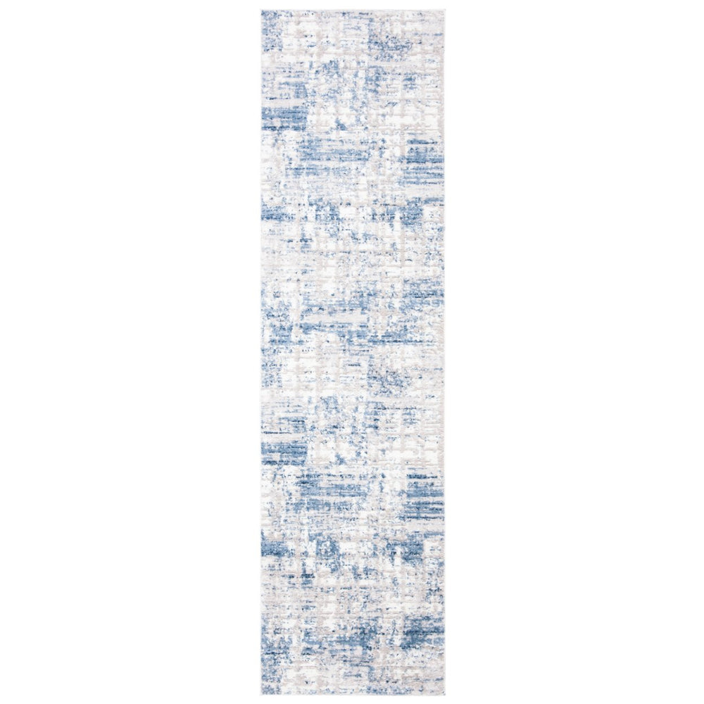 SAFAVIEH Amelia Collection ALA786M Blue / Grey Rug Image 2