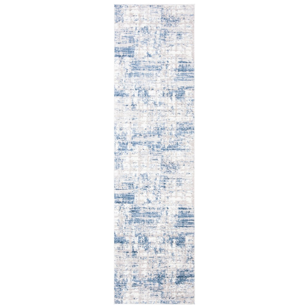 SAFAVIEH Amelia Collection ALA786M Blue / Grey Rug Image 2