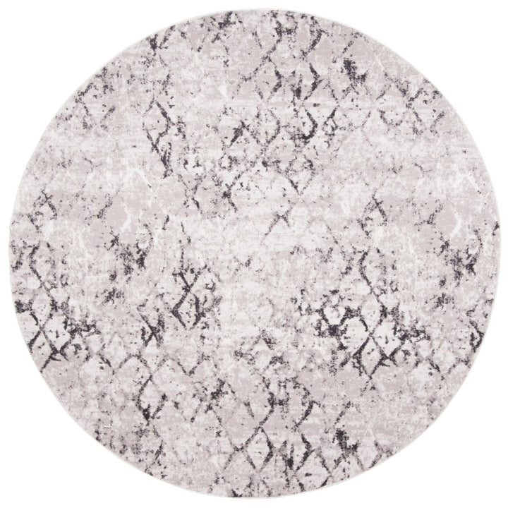 SAFAVIEH Amelia Collection ALA783F Grey / Light Grey Rug Image 4