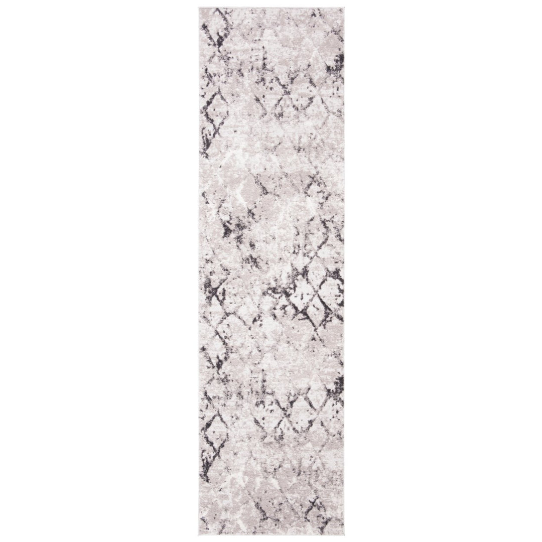 SAFAVIEH Amelia Collection ALA783F Grey / Light Grey Rug Image 5