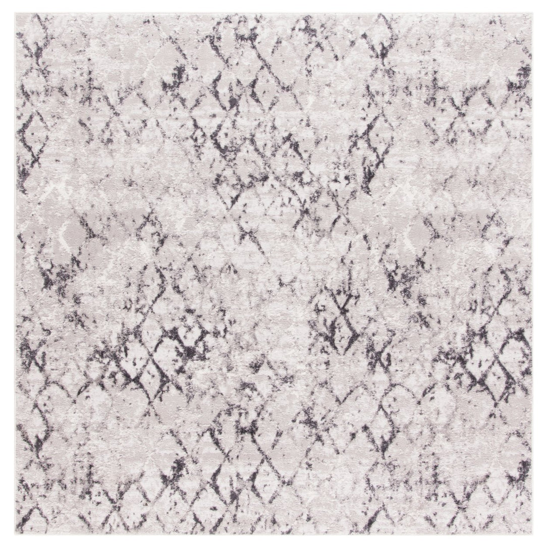 SAFAVIEH Amelia Collection ALA783F Grey / Light Grey Rug Image 6