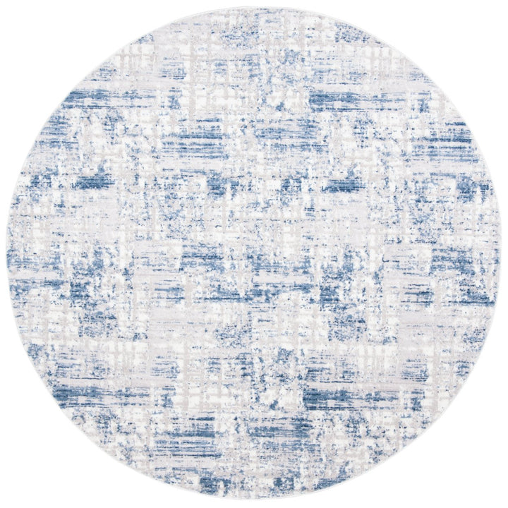 SAFAVIEH Amelia Collection ALA786M Blue / Grey Rug Image 5