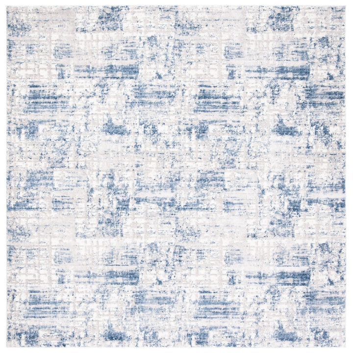 SAFAVIEH Amelia Collection ALA786M Blue / Grey Rug Image 6