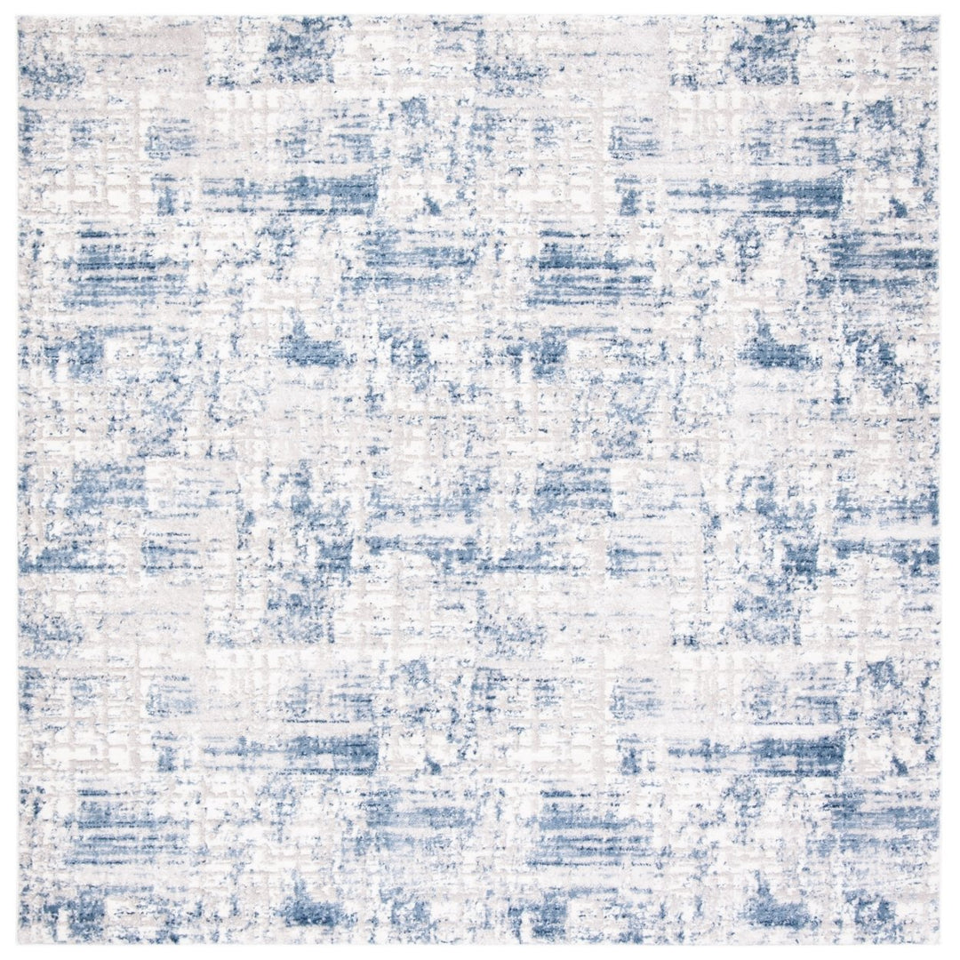 SAFAVIEH Amelia Collection ALA786M Blue / Grey Rug Image 1