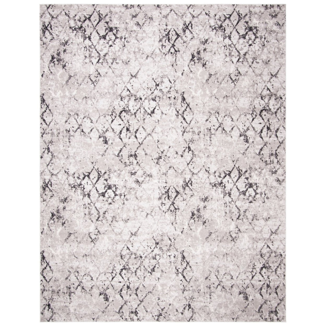 SAFAVIEH Amelia Collection ALA783F Grey / Light Grey Rug Image 1