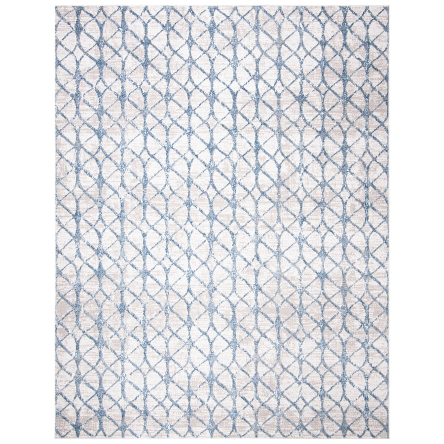 SAFAVIEH Amelia Collection ALA792F Grey / Blue Rug Image 1