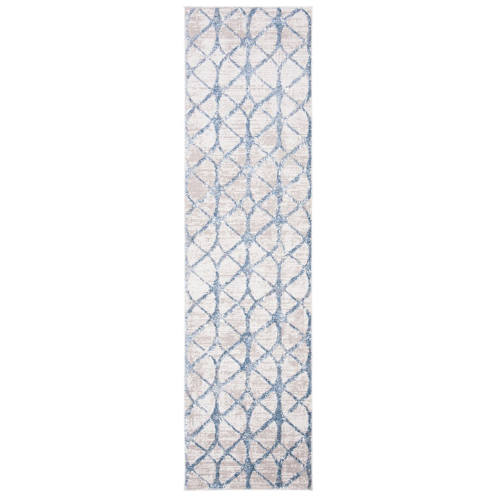 SAFAVIEH Amelia Collection ALA792F Grey / Blue Rug Image 1