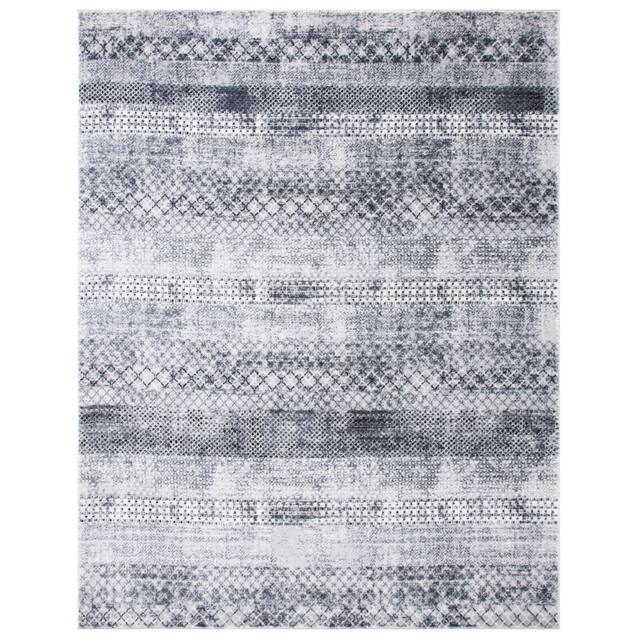 SAFAVIEH Amelia Collection ALA761F Grey / Ivory Rug Image 1