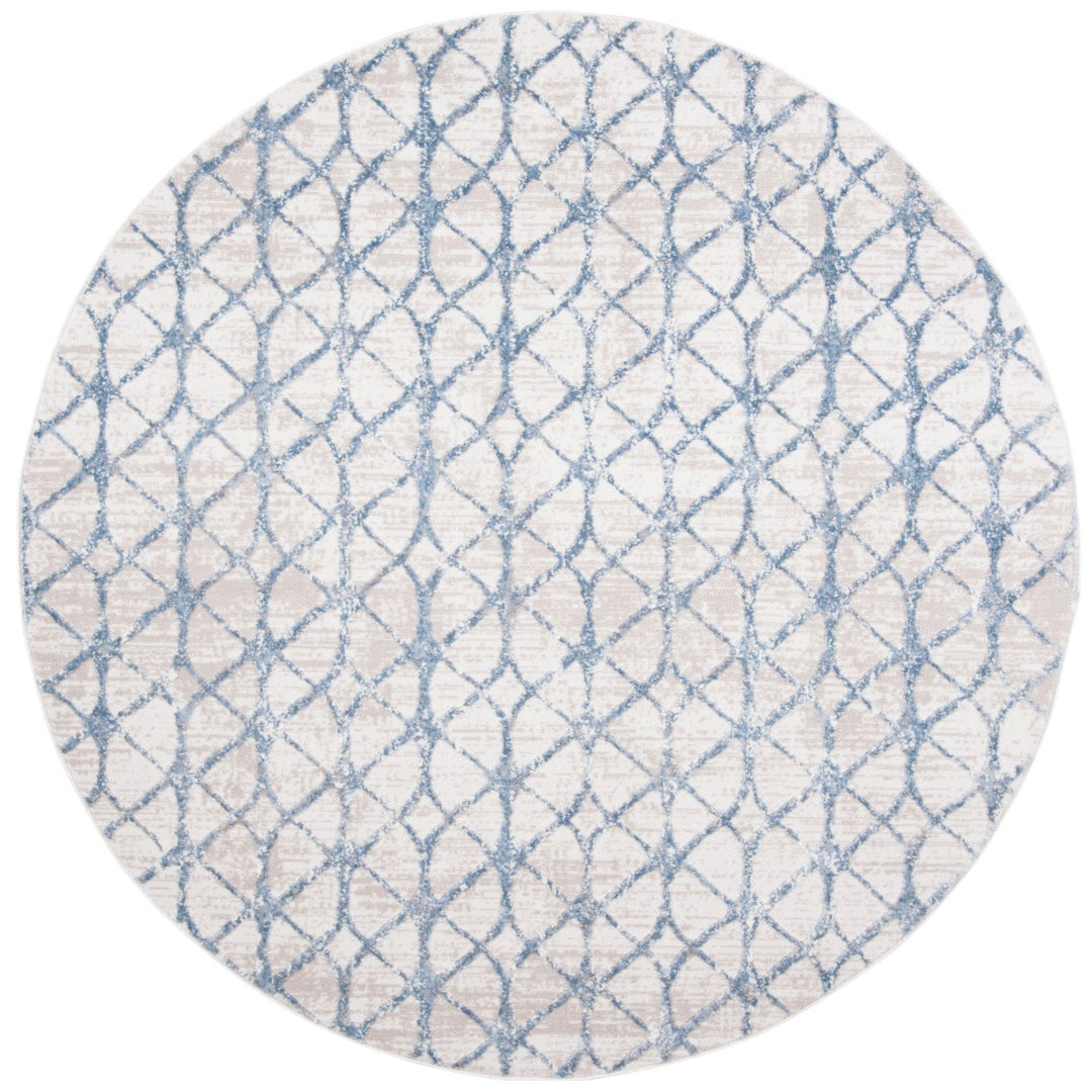 SAFAVIEH Amelia Collection ALA792F Grey / Blue Rug Image 4