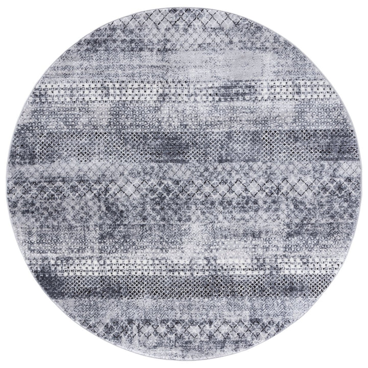 SAFAVIEH Amelia Collection ALA761F Grey / Ivory Rug Image 1