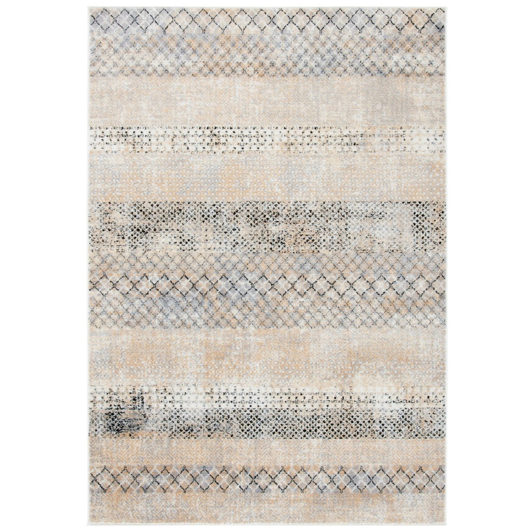 SAFAVIEH Amelia Collection ALA761H Grey / Gold Rug Image 1