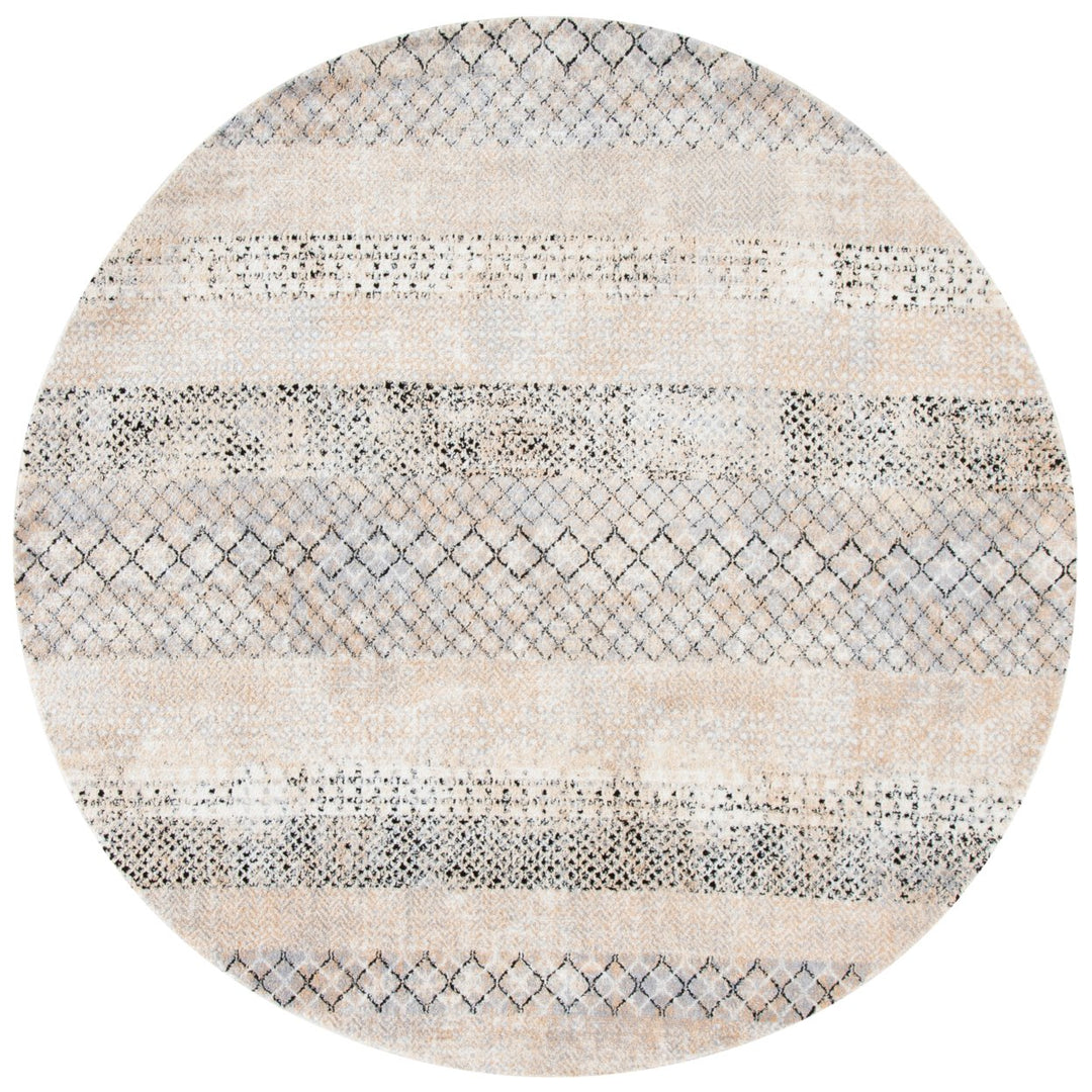 SAFAVIEH Amelia Collection ALA761H Grey / Gold Rug Image 1