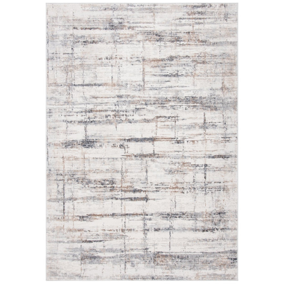 SAFAVIEH Amelia Collection ALA451G Grey / Gold Rug Image 1