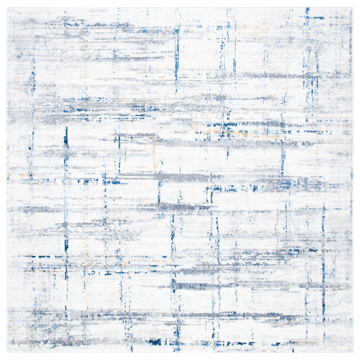 SAFAVIEH Amelia Collection ALA451F Grey / Blue Rug Image 6