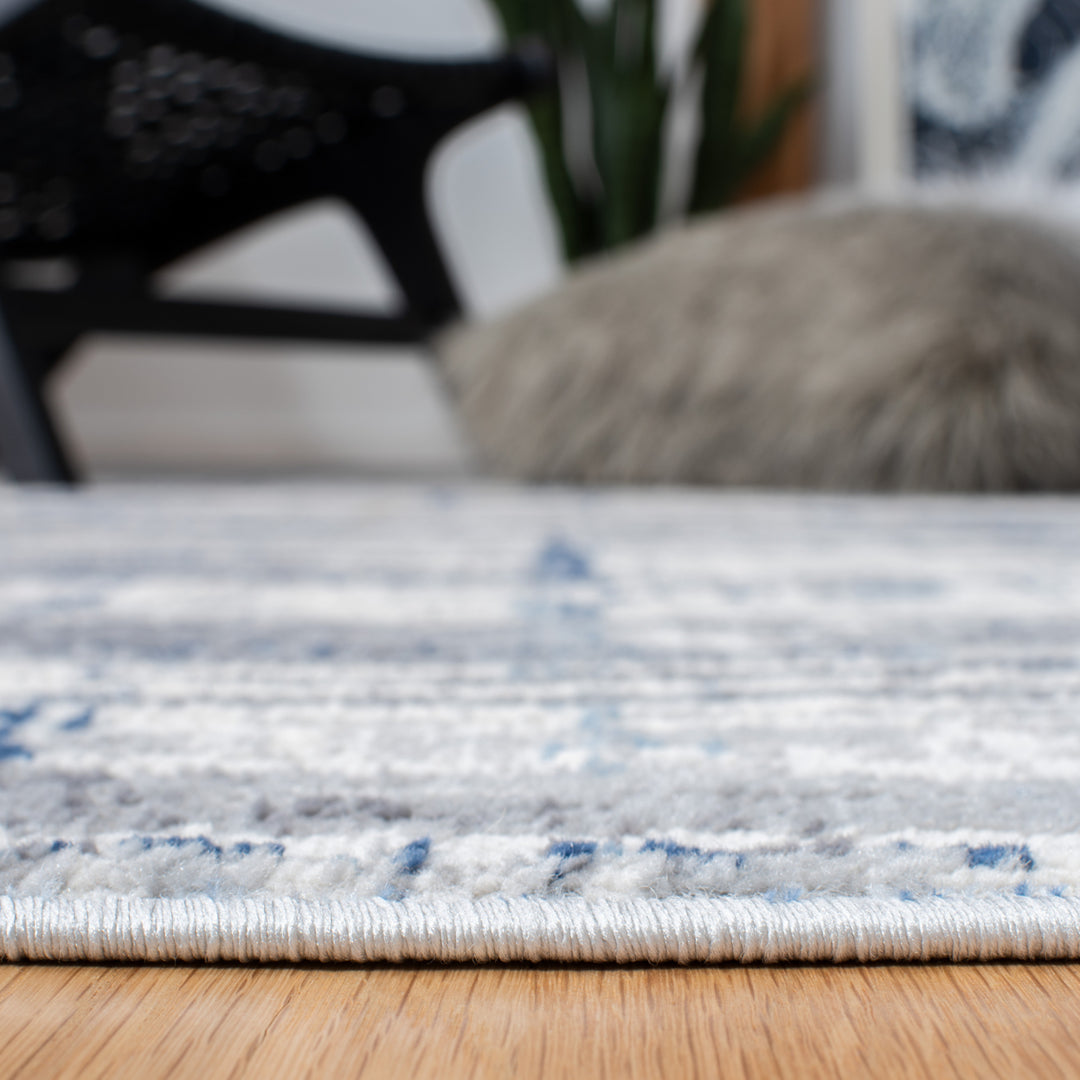 SAFAVIEH Amelia Collection ALA451F Grey / Blue Rug Image 8