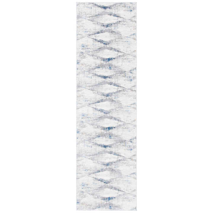 SAFAVIEH Amelia Collection ALA478A Ivory / Blue Rug Image 1