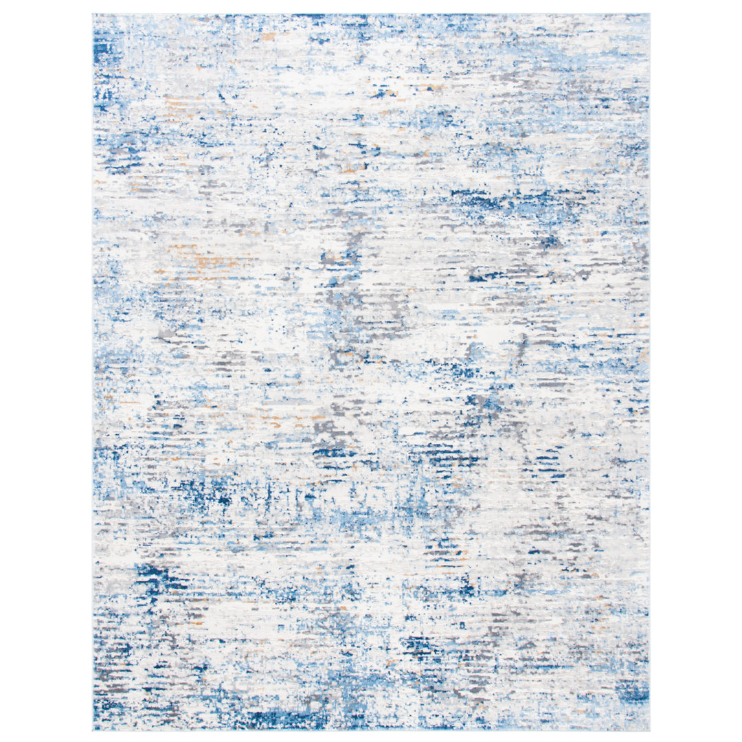 SAFAVIEH Amelia Collection ALA487A Ivory / Blue Rug Image 1