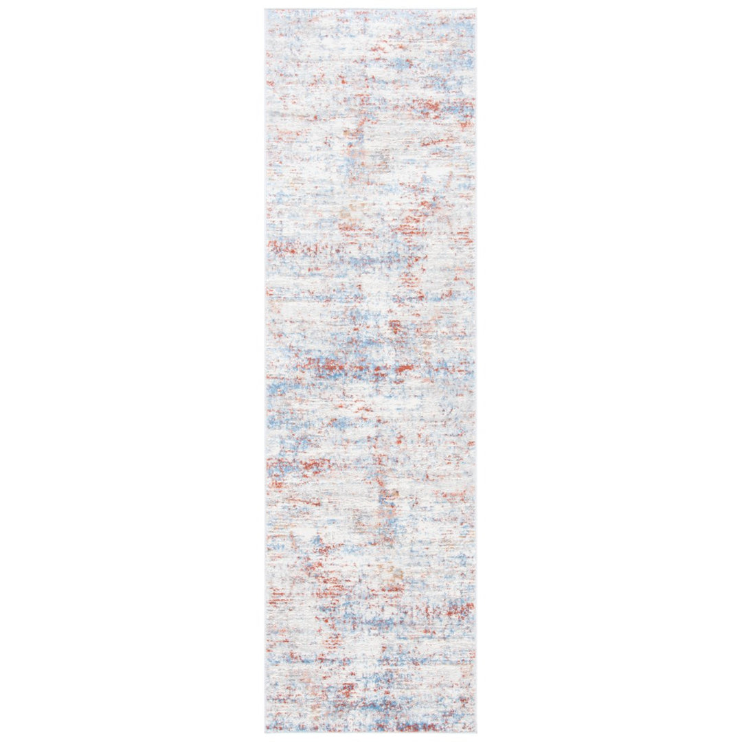 SAFAVIEH Amelia Collection ALA487B Ivory / Rust Rug Image 1