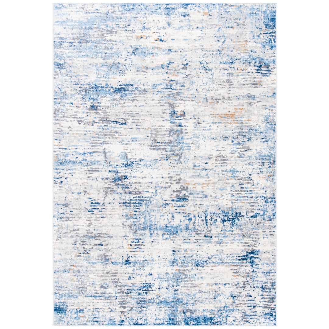 SAFAVIEH Amelia Collection ALA487A Ivory / Blue Rug Image 8