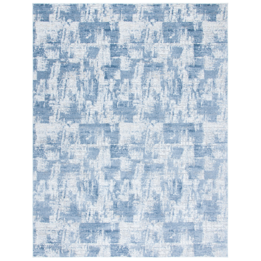 SAFAVIEH Amelia Collection ALA786A Ivory / Blue Rug Image 1