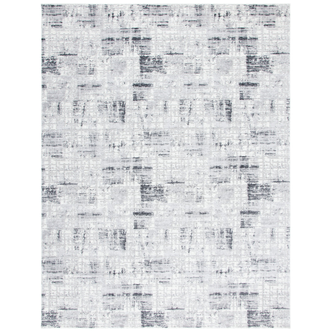 SAFAVIEH Amelia Collection ALA786F Grey / Charcoal Rug Image 1