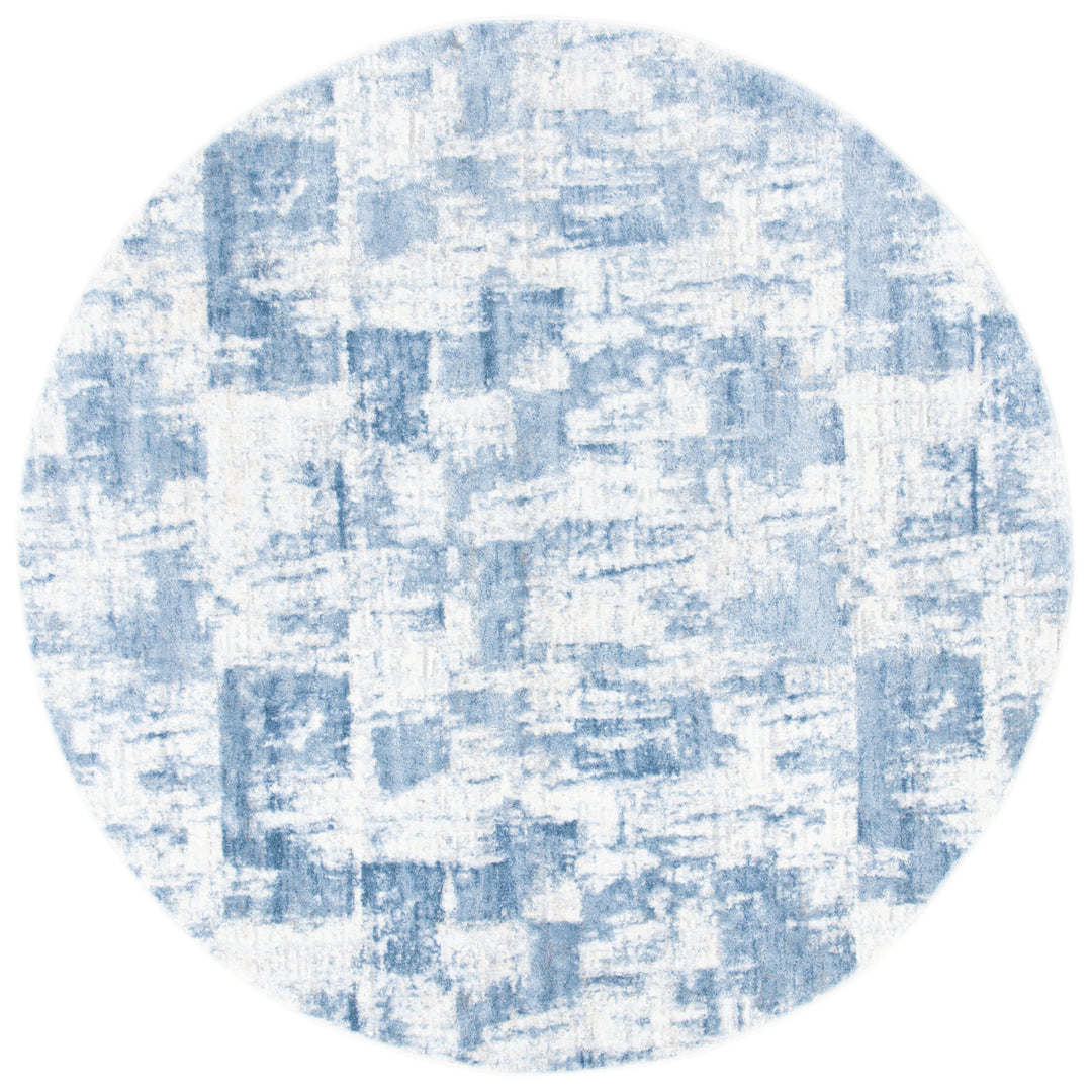 SAFAVIEH Amelia Collection ALA786A Ivory / Blue Rug Image 4