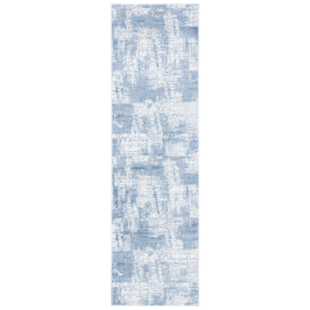 SAFAVIEH Amelia Collection ALA786A Ivory / Blue Rug Image 1