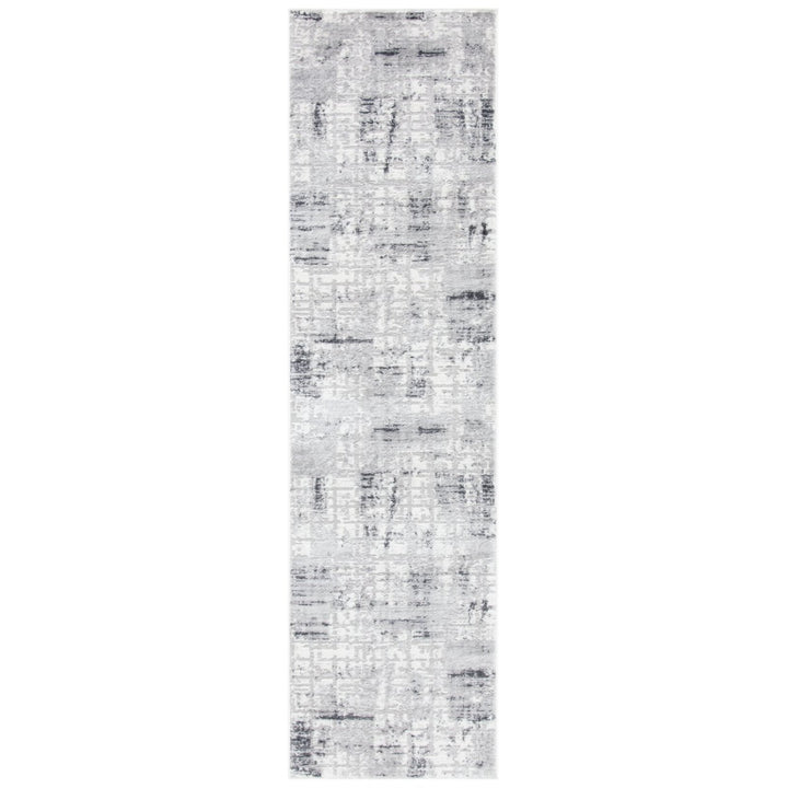 SAFAVIEH Amelia Collection ALA786F Grey / Charcoal Rug Image 1