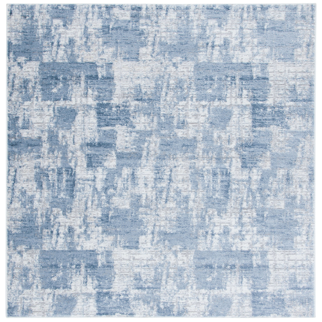 SAFAVIEH Amelia Collection ALA786A Ivory / Blue Rug Image 6