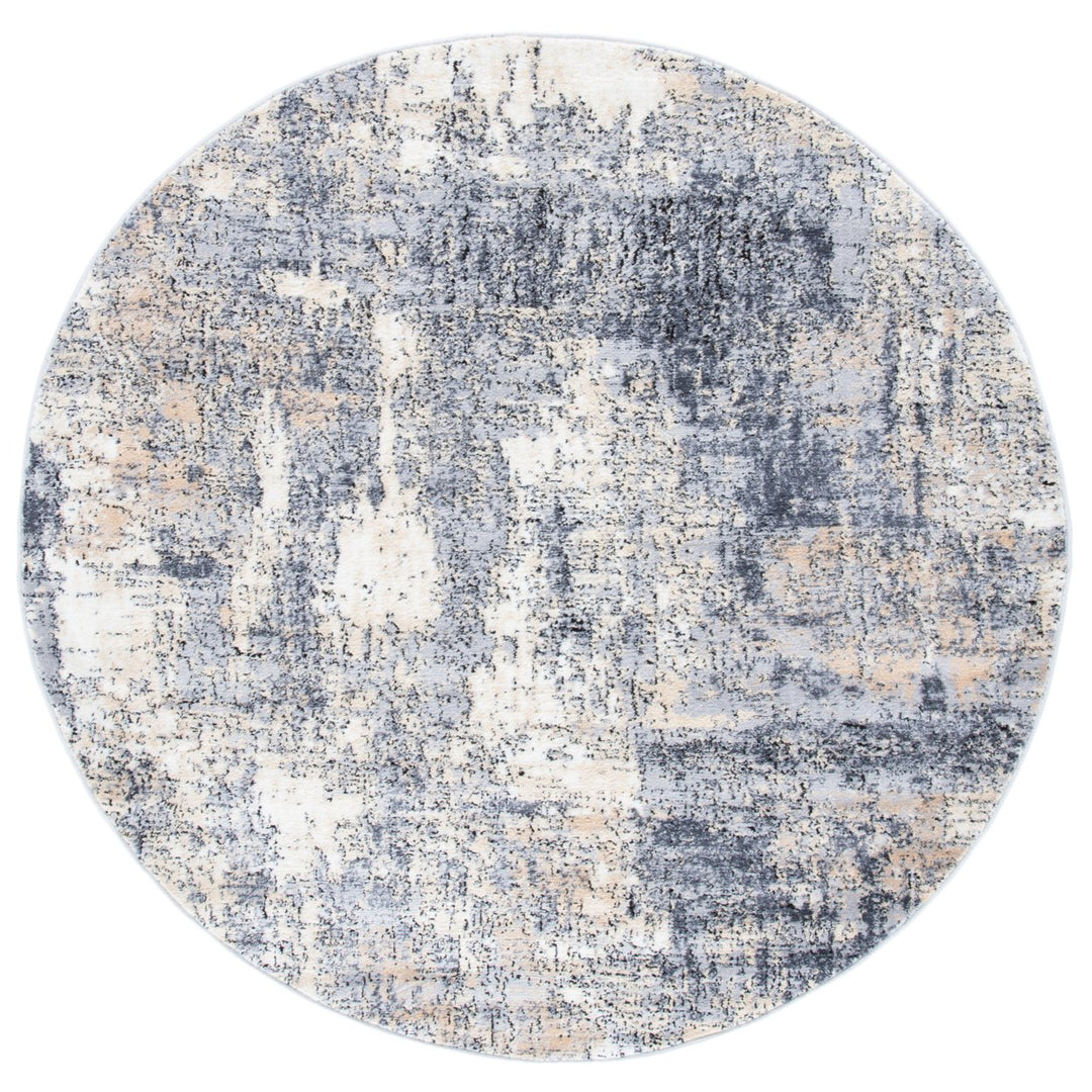 SAFAVIEH Amelia Collection ALA777H Grey / Gold Rug Image 4