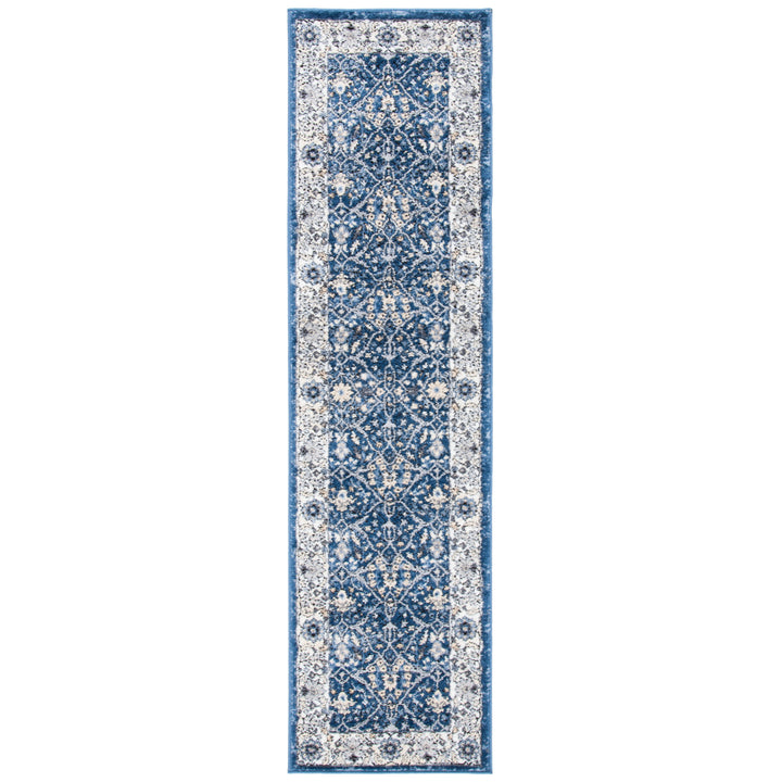 SAFAVIEH Amelia Collection ALA793N Navy / Ivory Rug Image 5