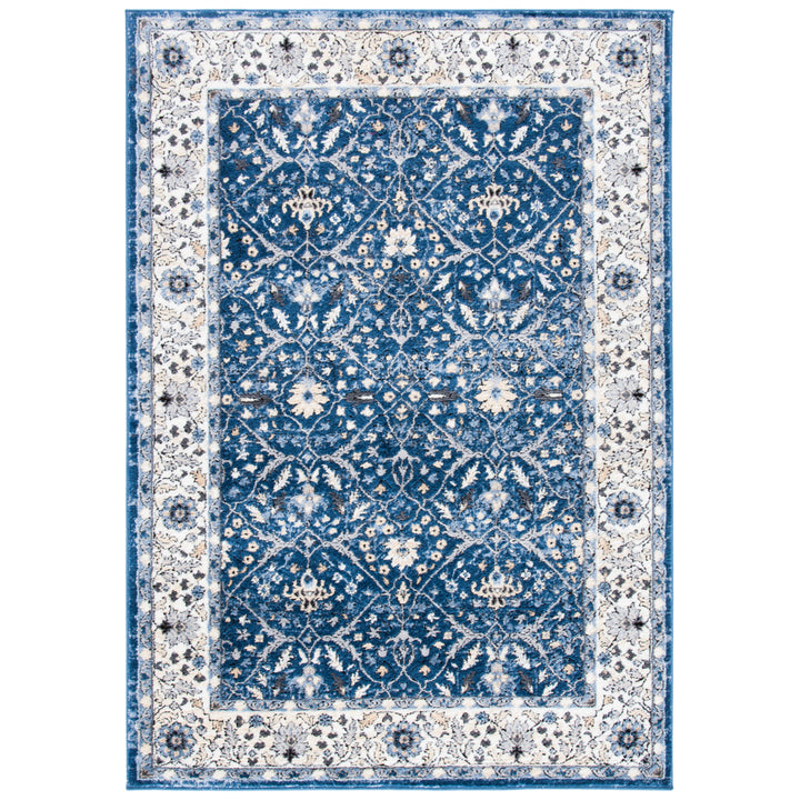 SAFAVIEH Amelia Collection ALA793N Navy / Ivory Rug Image 10