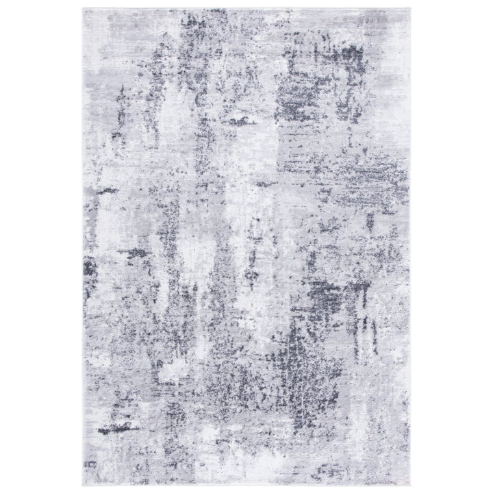 SAFAVIEH Amelia Collection ALA777F Grey / Ivory Rug Image 1