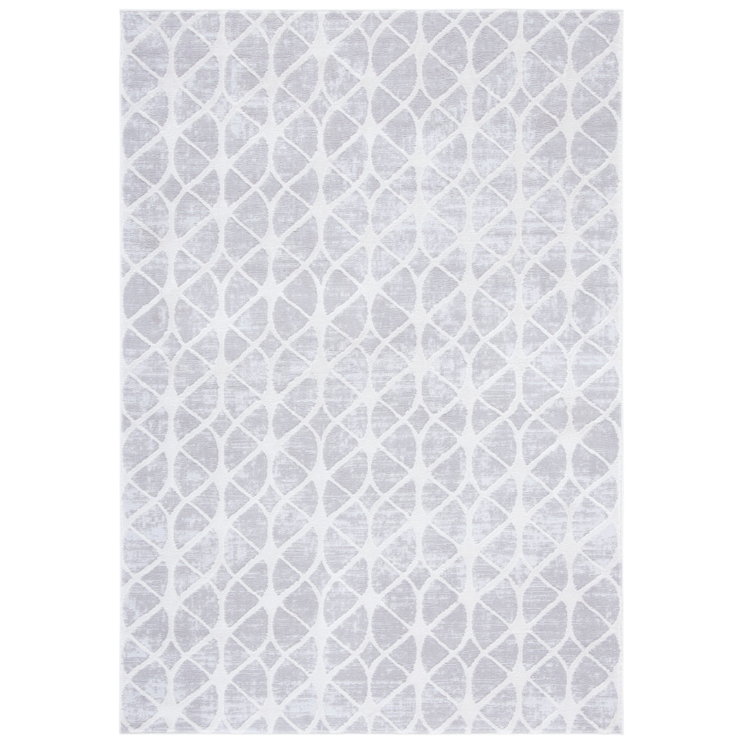 SAFAVIEH Amelia Collection ALA792H Grey / Ivory Rug Image 1