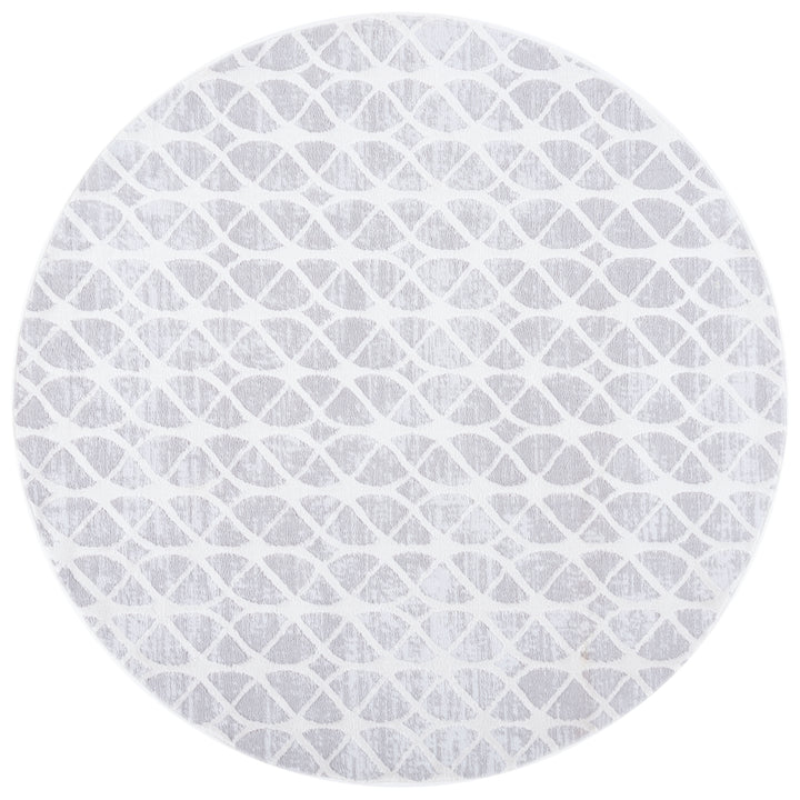 SAFAVIEH Amelia Collection ALA792H Grey / Ivory Rug Image 4