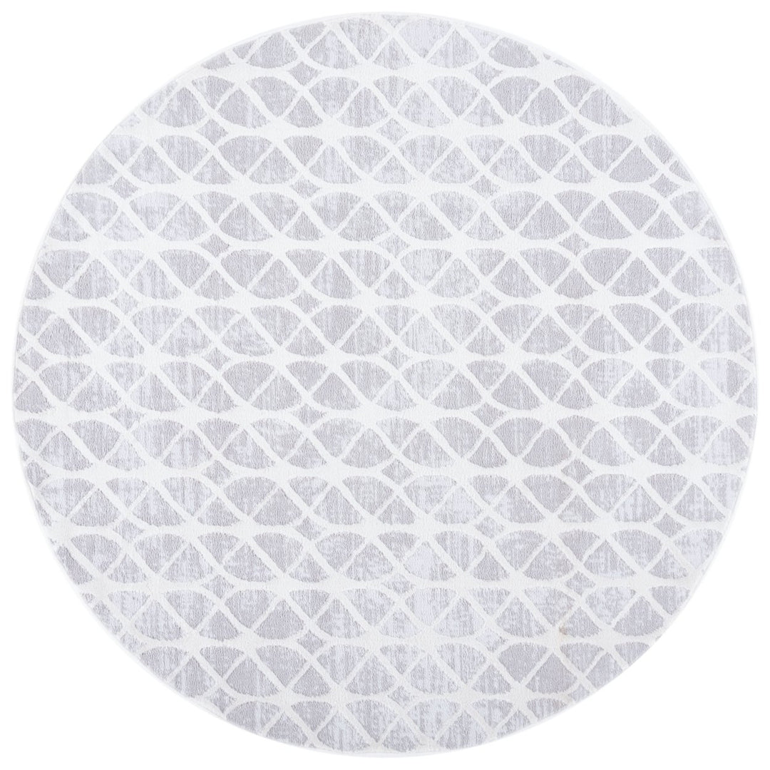 SAFAVIEH Amelia Collection ALA792H Grey / Ivory Rug Image 1