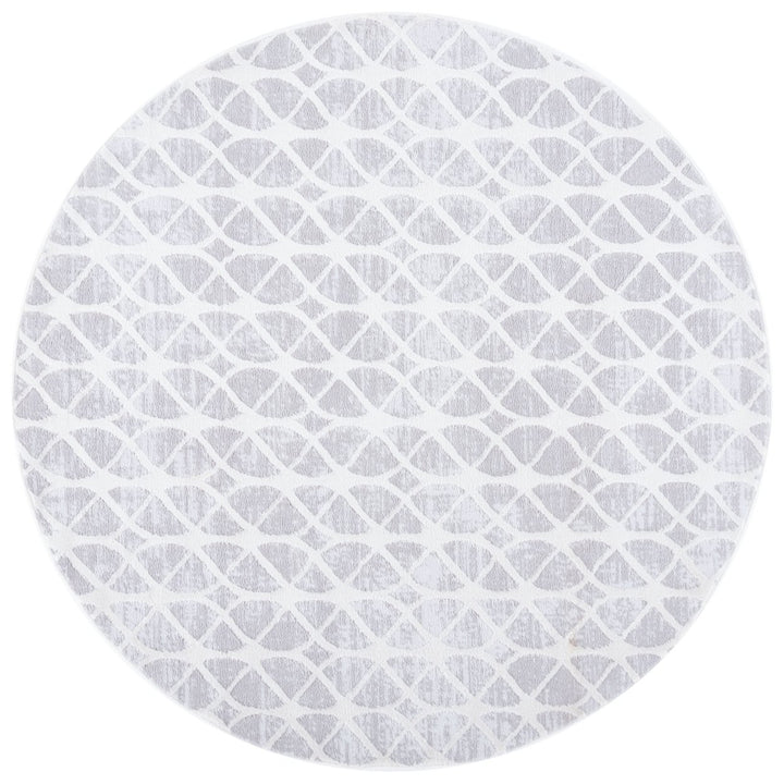 SAFAVIEH Amelia Collection ALA792H Grey / Ivory Rug Image 1