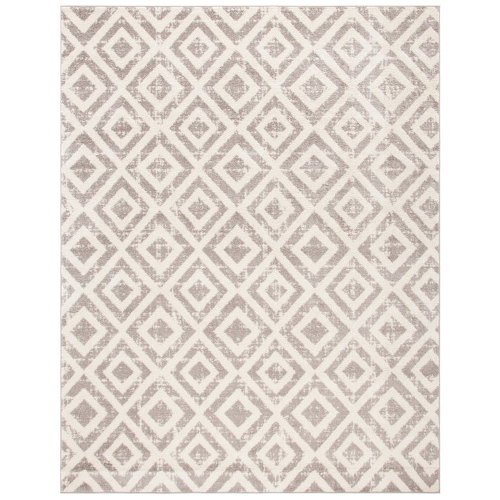 SAFAVIEH Amsterdam Collection AMS105A Ivory / Mauve Rug Image 1