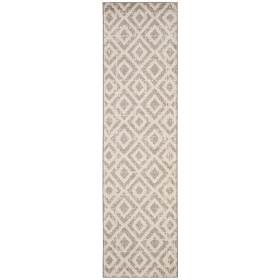 SAFAVIEH Amsterdam Collection AMS105A Ivory / Mauve Rug Image 5