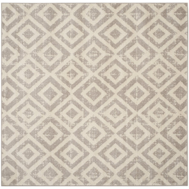 SAFAVIEH Amsterdam Collection AMS105A Ivory / Mauve Rug Image 6