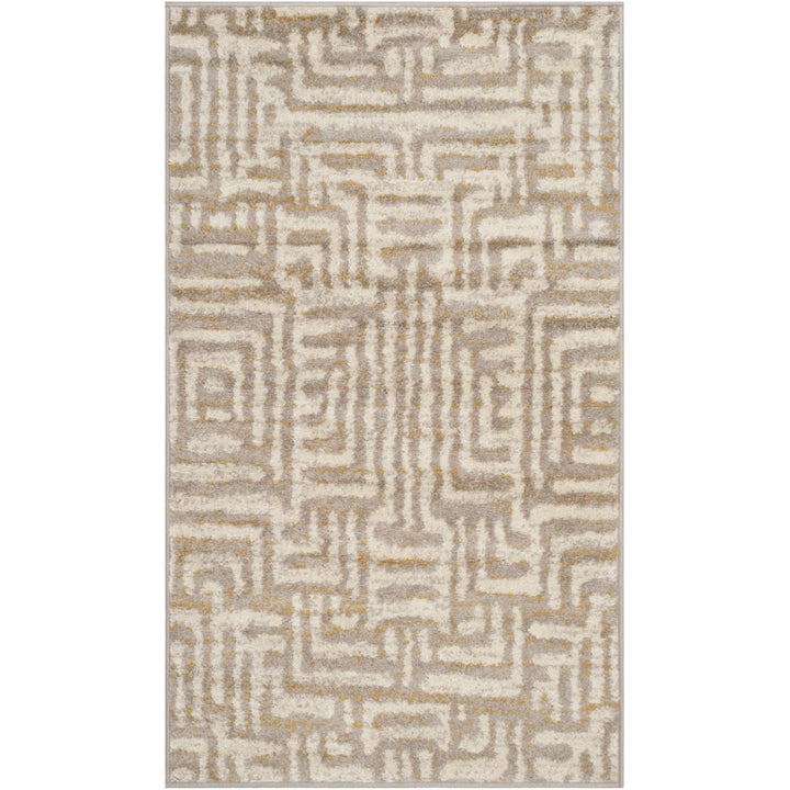 SAFAVIEH Amsterdam Collection AMS106A Ivory / Mauve Rug Image 9