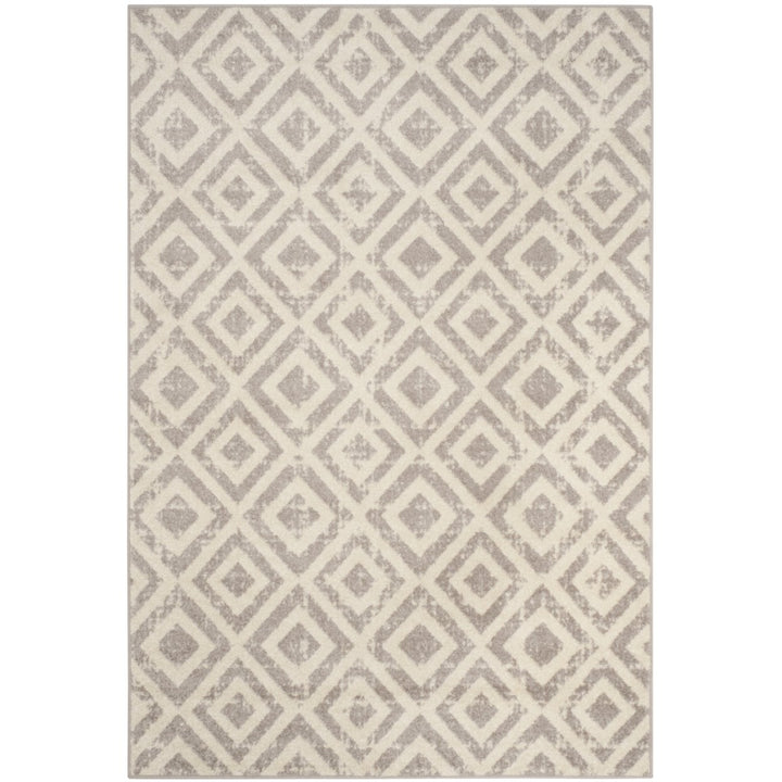 SAFAVIEH Amsterdam Collection AMS105A Ivory / Mauve Rug Image 9