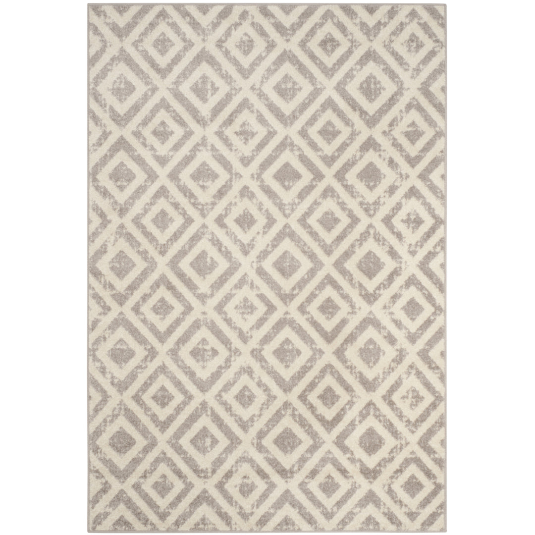 SAFAVIEH Amsterdam Collection AMS105A Ivory / Mauve Rug Image 10