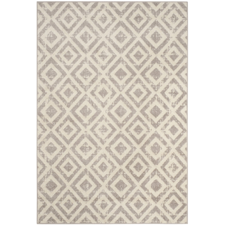 SAFAVIEH Amsterdam Collection AMS105A Ivory / Mauve Rug Image 10