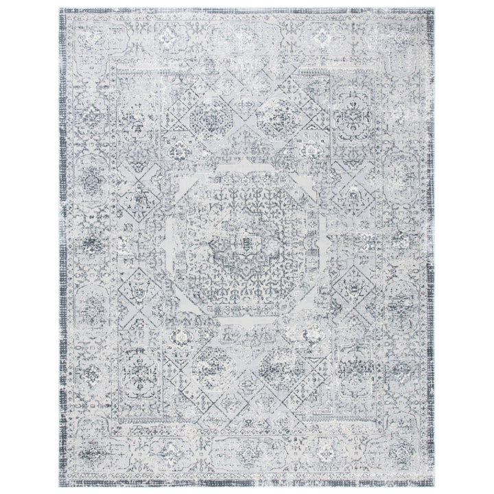 SAFAVIEH Alhambra ALH629F Dark Grey / Grey Rug Image 1