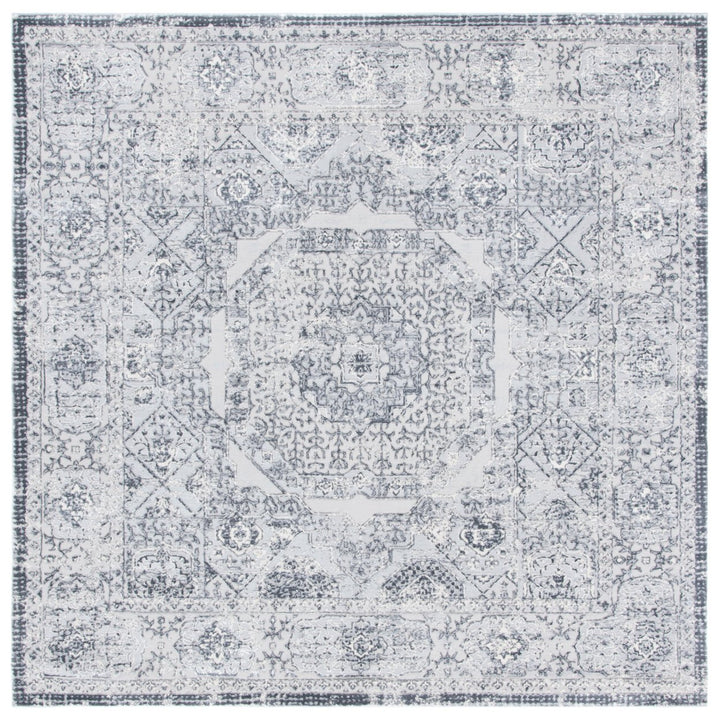 SAFAVIEH Alhambra ALH629F Dark Grey / Grey Rug Image 1