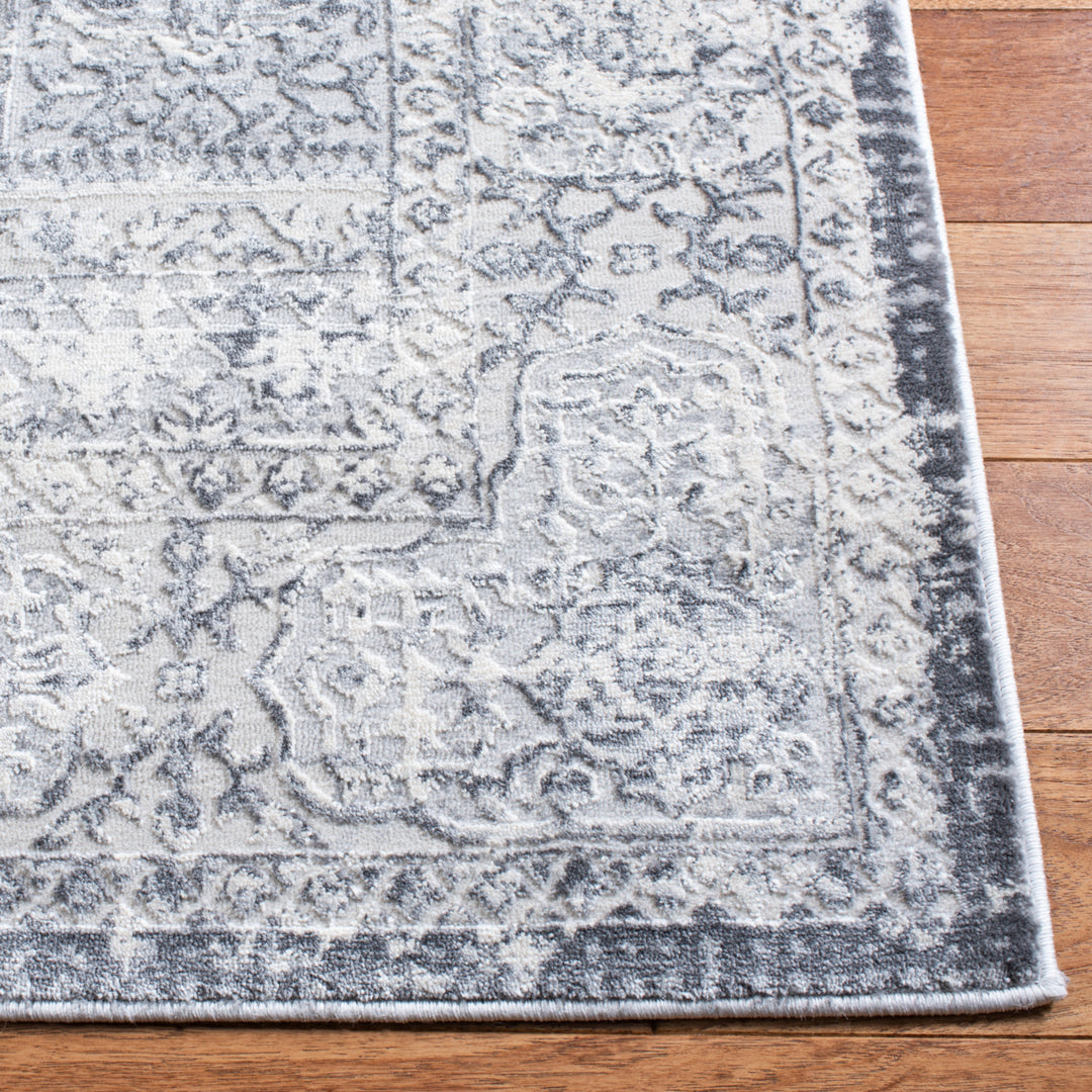 SAFAVIEH Alhambra ALH629F Dark Grey / Grey Rug Image 7