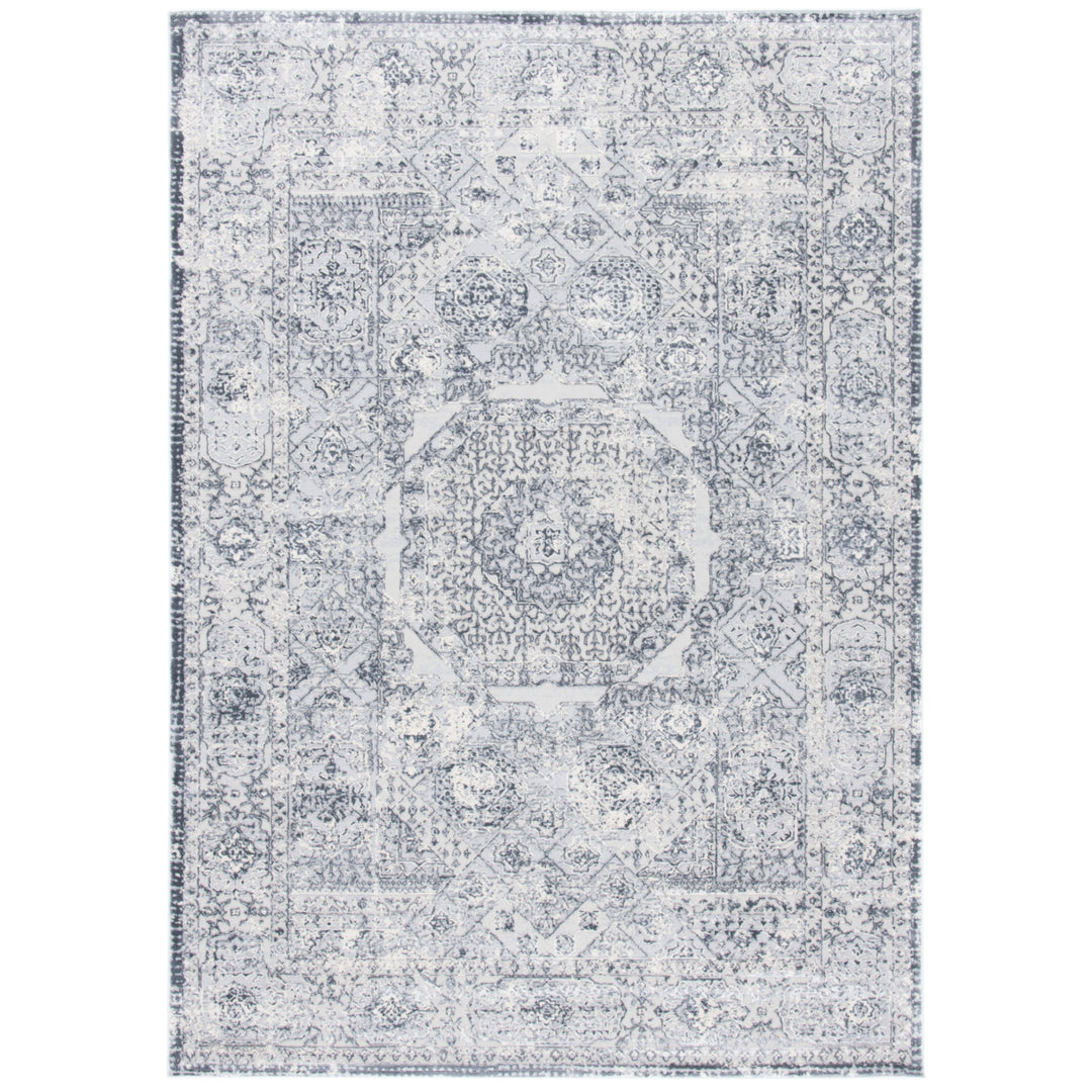 SAFAVIEH Alhambra ALH629F Dark Grey / Grey Rug Image 10