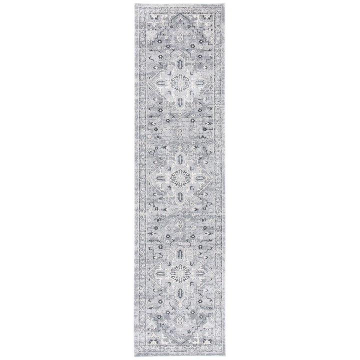 SAFAVIEH Alhambra Collection ALH610A Cream / Grey Rug Image 1