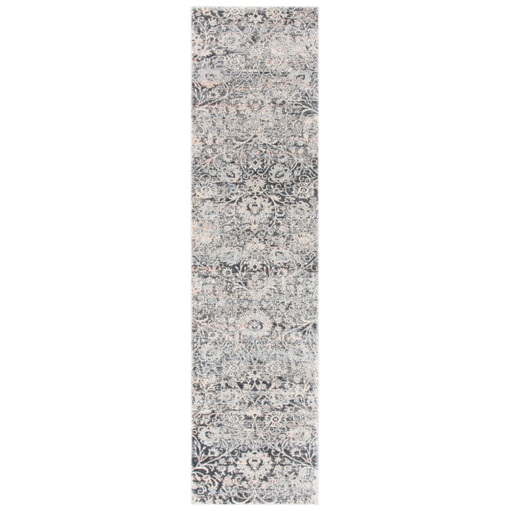 SAFAVIEH Alhambra Collection ALH617A Cream / Grey Rug Image 5